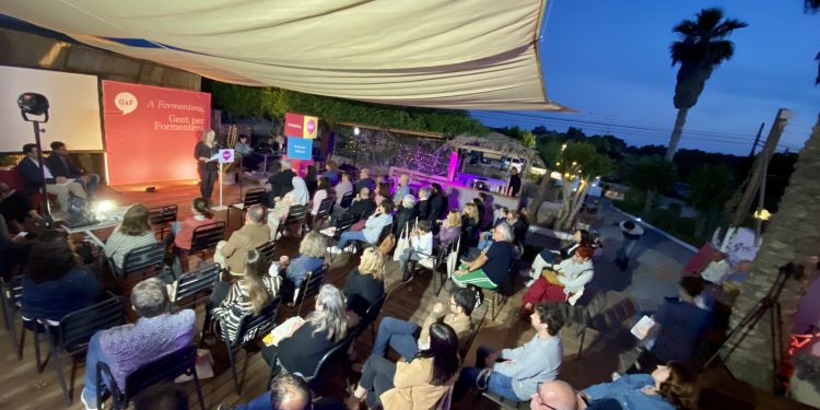 Un moment de l'acte d'ahir dissabte. FOTO: GxF