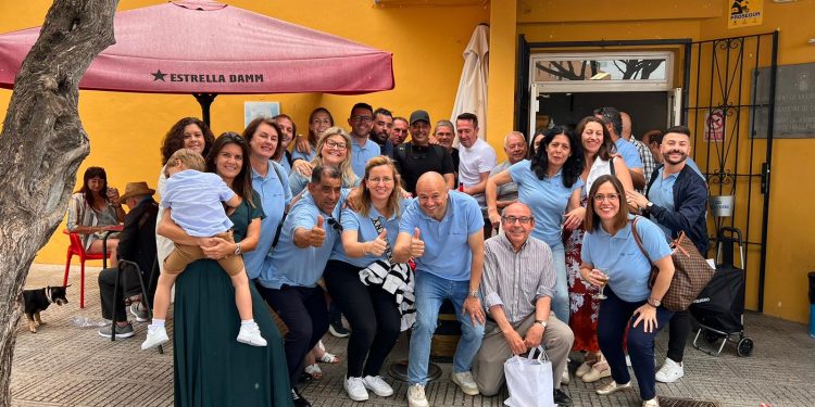 Imagen del acto del candidato Rafa Triguero: FOTO: Partido Popular