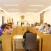 Una imagen de un pleno del Ayuntamiento de Santa Eulària.