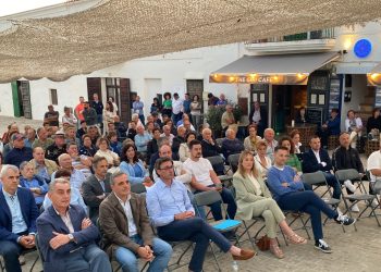 Un momento del acto de ayer en Sant Joan, Foto: Partido Popular