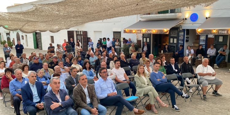 Un momento del acto de ayer en Sant Joan, Foto: Partido Popular