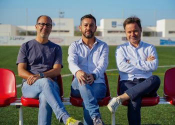 Toni Roig, Míchel Alonso y Felip Portes.