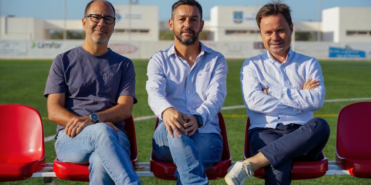 Toni Roig, Míchel Alonso y Felip Portes.