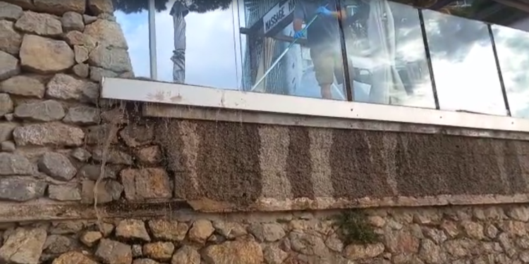 Una captura de un vídeo de una de las personas denunciantes.