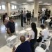 Votantes en el CEIP Ses Planes