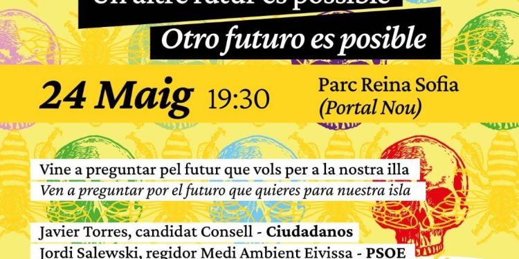 Cartel del debate que se celebrará este próximo miércoles.