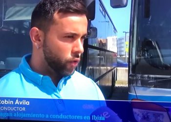 Un conductor ofrece su testimonio a TVE. Imagen TVE