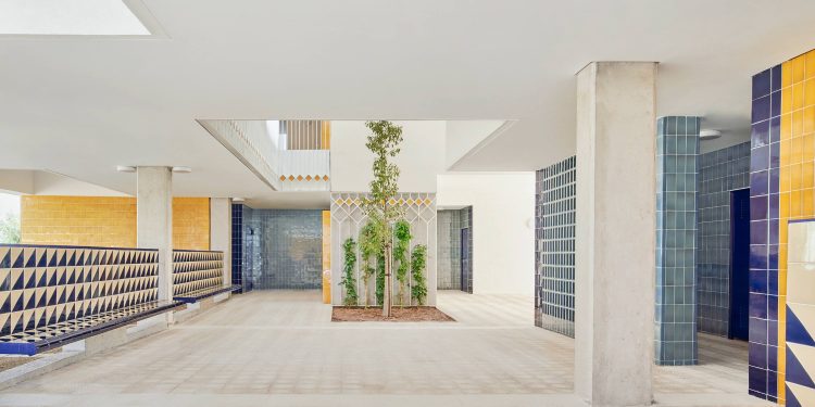 Viviendas sociales en Ibiza, del estudio Ripoll Tizón, que han quedado finalistas. Imagen José Hevia