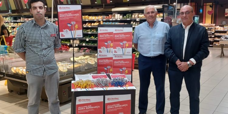 Presentación de la campaña solidaria de Eroski con Cáritas Ibiza.