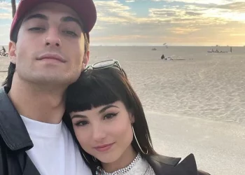 Damiano David y Giorgia Soleri en una imagen de sus redes