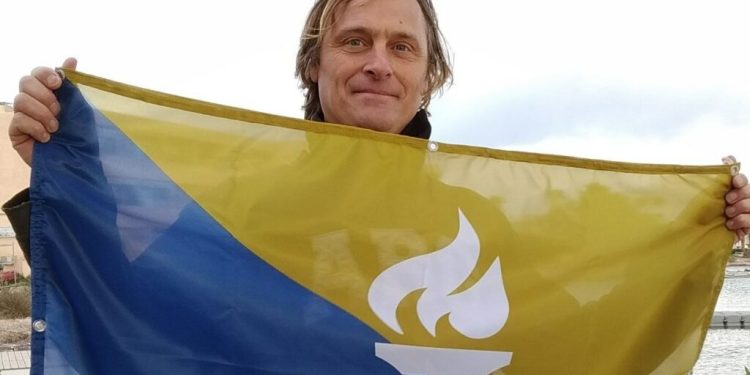 Pedro Galli, candidato del Partido Libertario