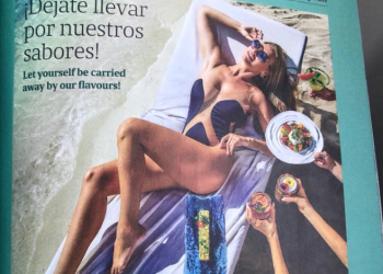 Detalle del anuncio publicitario del Consell denunciado por sexismo por parte del PSOE.