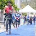 Imagen de archivo de una prueba de triatlón.