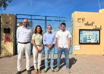 El acto se ha celebrado hoy en Sant Jordi. Foto Podemos