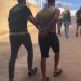 Personas detenidas en Ibiza por el robo de relojes de alta gama. Fotos Guardia Civil