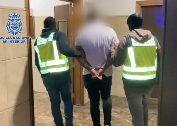 Una imagen de la Policía Nacional de los detenidos a principios de junio. Foto Policía Nacional