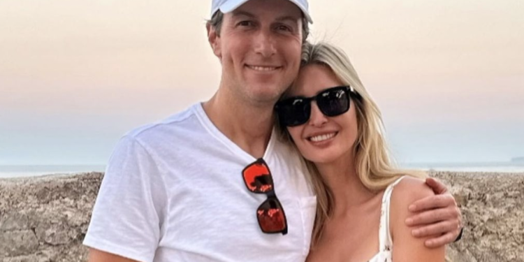 Jared Kushner e Ivanka Trump en Ibiza. Instagram Ivanka Trump