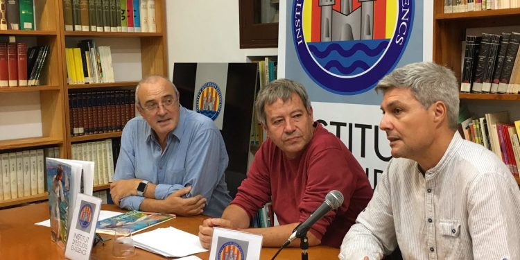 Enric Ribes, Marià Mayans y Maurici Cuesta.