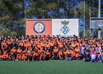 Miembros de los diferentes equipos de la Penya Independent.