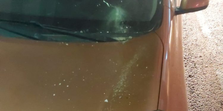 Así ha quedado uno de los coches. Fotos Bombers d'Eivissa