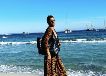 Joaquín posando en Ibiza en una imagen de sus redes sociales