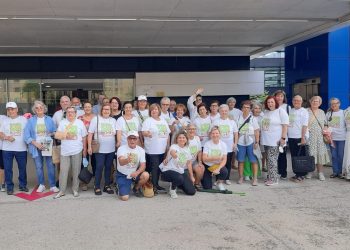 Las participantes en la presentación. Foto ASEF
