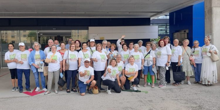 Las participantes en la presentación. Foto ASEF