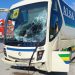 Uno de los autobuses implicados en el accidente. Imagen Ayuntamiento Sant Antoni