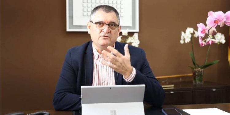 Ángel Luis Guerrero, alcalde de Sant Josep, en una imagen de archivo.