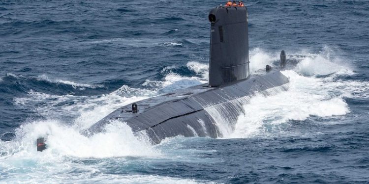 Submarino S-71 Galerna. Imagen Ministerio de Defensa.