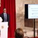 Marga Prohens y el ibicenco Toni Costa en la comparecencia del Consell de Govern extraordinario.