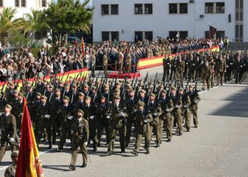 Sección del Batallón Filipinas, perteneciente al Regimiento de Infantería Palma 47, con sede en Mallorca.