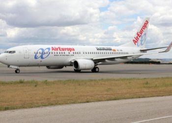 Imagen de archivo de un avión de Air Europa.