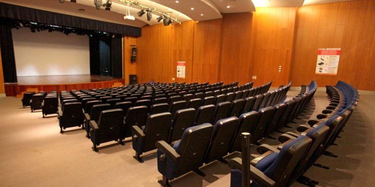 Imagen del auditorio de Cas Serres. Foto: Consell de Ibiza
