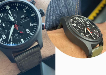 Imagen del reloj denunciado.