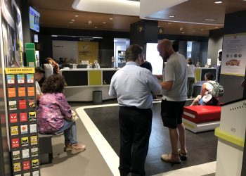 Oficina de Correos de Isidor Macabich de Ibiza.