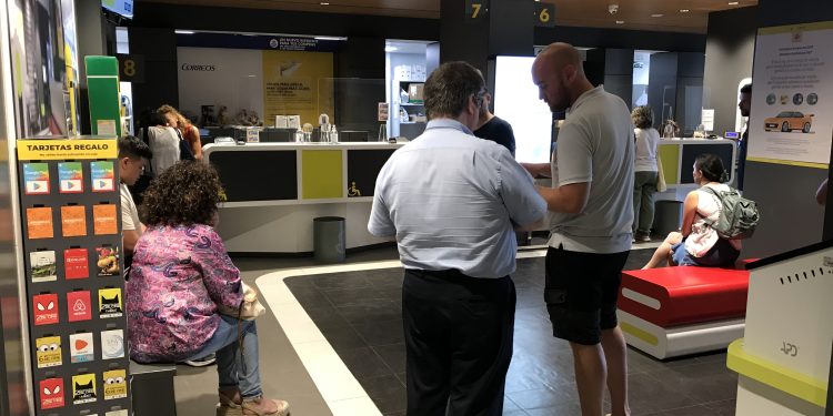 Oficina de Correos de Isidor Macabich de Ibiza.