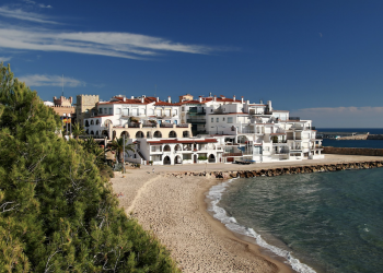 Playa de Roda de Berà (Tarragona),  donde se encontraron los restos de la bebé. Jorge Franganillo Flickr