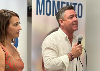 Miquel Jerez y Mabel Navarro. Foto: Partido Popular
