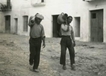 Detalle de una de las imágenes de la exposición de Robert Sternau.