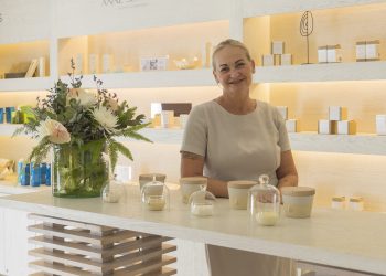 Gioia Rezzonico, en el Open Spa del Ibiza Gran Hotel. Foto: Paco Natera