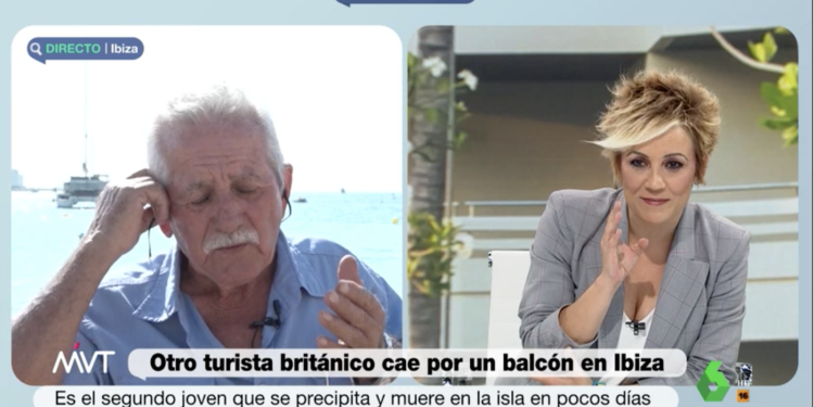 Valeriano Campillo y Cristina Pardo no han podido comunicarse correctamente.