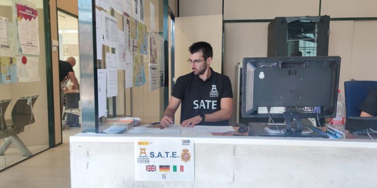 Eric Mairena, responsable del servicio