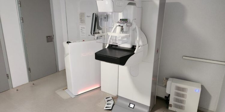 Mamógrafo del Hospital de Formentera.