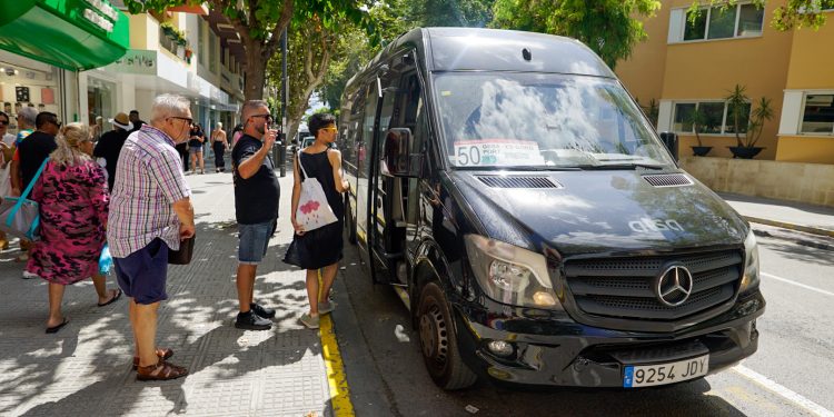 La variante de la L50 realizará un trayecto circular. Foto: Consell de Ibiza