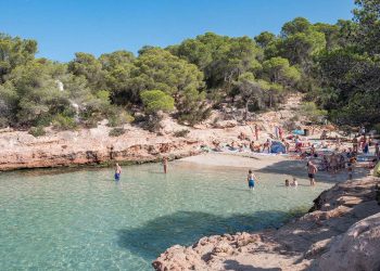 Imagen de Cala Gracioneta. Foto: Ayuntamiento de Sant Antoni