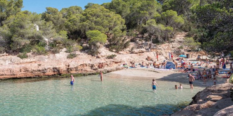 Imagen de Cala Gracioneta. Foto: Ayuntamiento de Sant Antoni