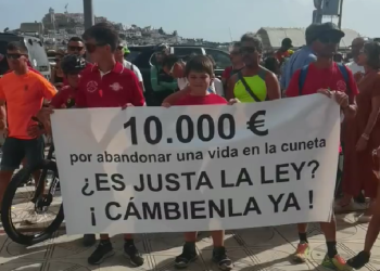 Un momento de la manifestación. Foto:  @josefajram
