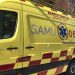 Una ambulancia del SAMU 061.