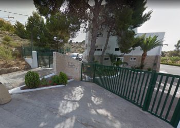 Imagen de la residencia militar, en Ibiza. Foto: Unidas Podemos